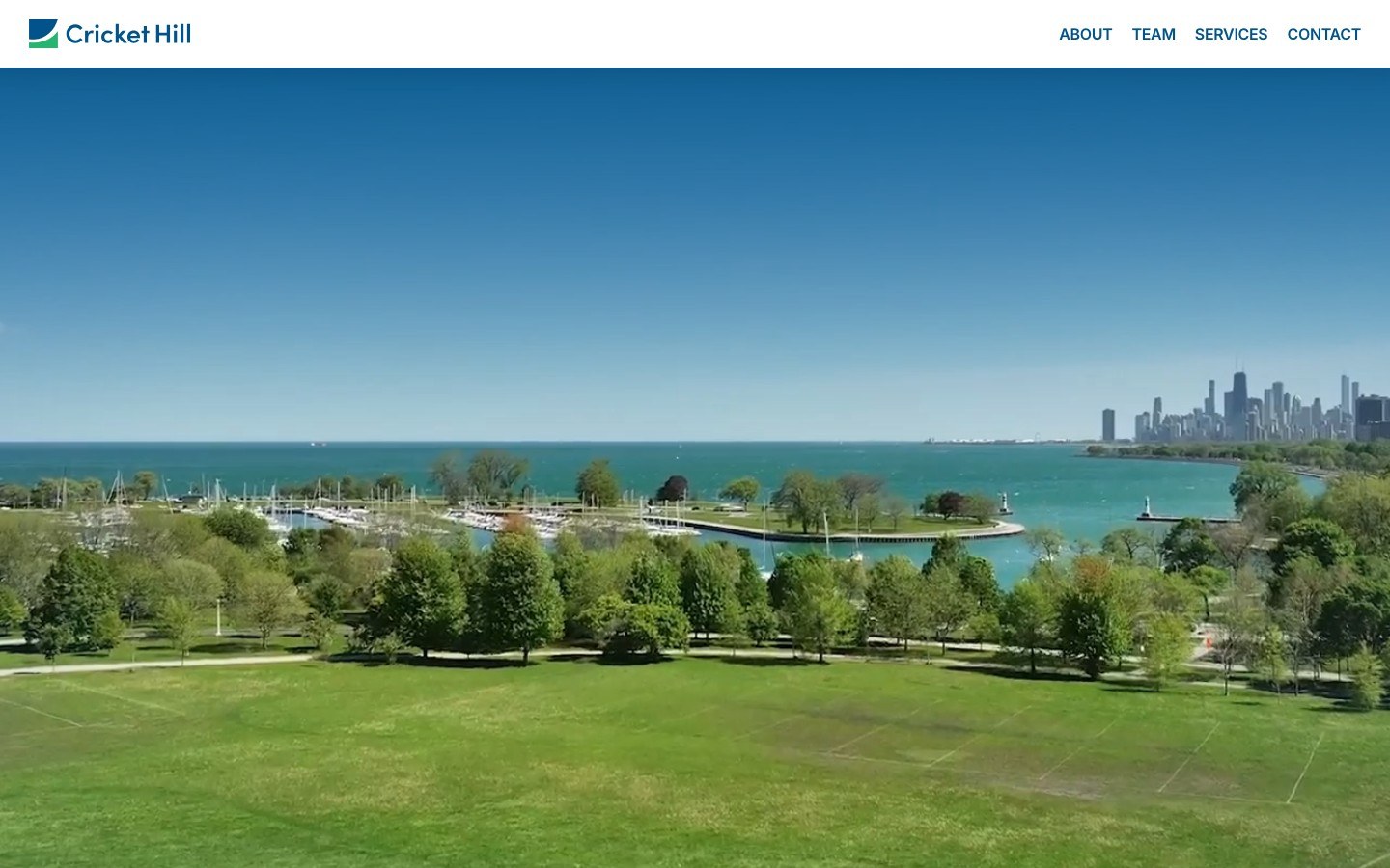 Lakefront video hero