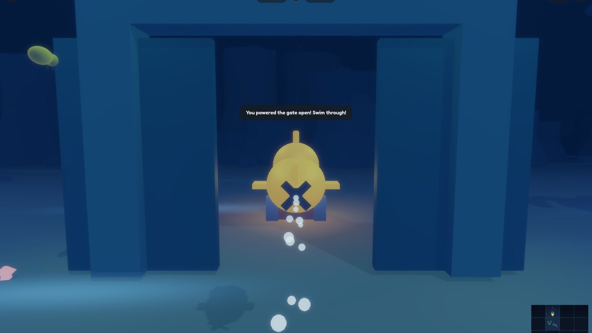 Pedal through the reef gate