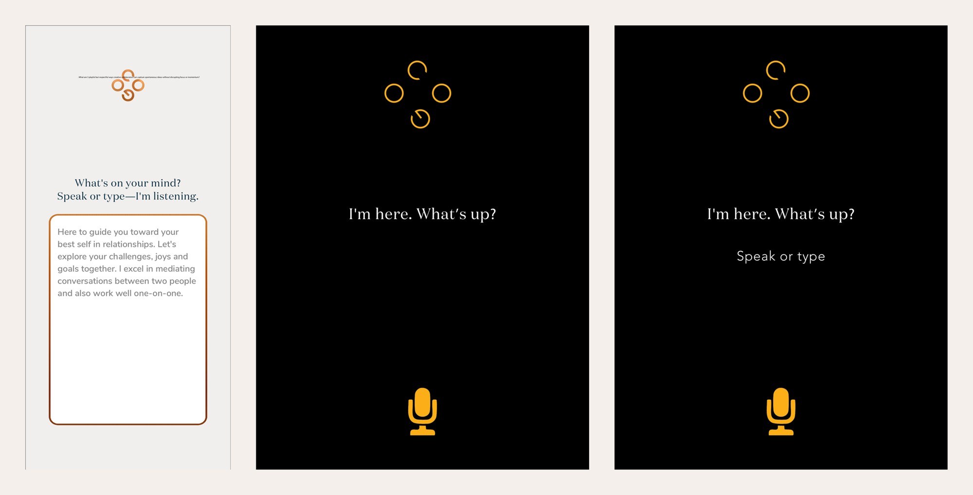 Early voice interface concepts